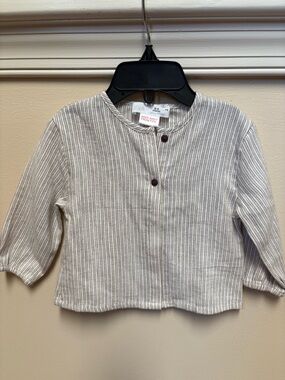 Zara Cotton Infant Shirt NWOT
